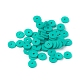 Flat Round Eco-Friendly Handmade Polymer Clay Beads CLAY-R067-6.0mm-34-4