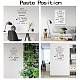 PVC Quotes Wall Sticker DIY-WH0200-001-3