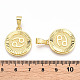 Pendentifs en laiton&nbsp;KK-T070-01G-08-3