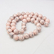 Chapelets de perles en turquoise synthétique TURQ-H038-6mm-XXS05-1