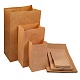 3スタイルのクラフト紙袋  ハンドルなし  ギフトバッグ  ショッピングバッグ  バリーウッド  9~18x5.5~11x17~32cm  30個/セット CARB-SZ0001-01-1