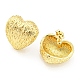 Rack Plating Brass Heart Stud Earrings EJEW-Q779-09G-2