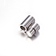 304 Stainless Steel Magnetic Clasps with Glue-in Ends STAS-K006-10C-3