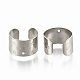 304 Stainless Steel Cuff Earrings STAS-S078-19-2