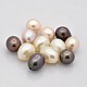 Natural Cultured Freshwater Pearl Beads PEAR-M006-M-1
