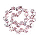 Hilos de cuentas de perlas de imitación de plástico abs KY-N015-01E-2