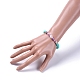 Handgemachte Polymer Clay heishi Perlen Stretch Armbänder BJEW-JB05089-05-4