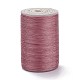 Ficelle ronde en fil de polyester ciré&nbsp;X-YC-D004-02A-046-1