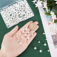 Nbeads 200 Uds. 2 colgantes de perlas de imitación de plástico abs de estilo KY-NB0001-44-3