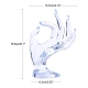 Modelo de mano de exhibición de anillo de plástico DIY-I047-04A-2