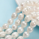 Culture des perles perles d'eau douce naturelles PEAR-D095-1-1