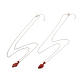 Halsketten-Sets mit Herzanhänger aus Metalllegierung NJEW-B081-08B-2
