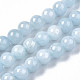 Cordes de perles de calcédoine naturelles G-S333-12mm-004-1
