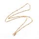304 Stainless Steel Cable Chain Necklaces NJEW-P147-06-2