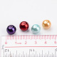 Perle tonde di perle di vetro tinte ecologiche X-HY-A002-10mm-M-4