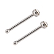 304 Stainless Steel Nose Studs AJEW-D006-3B-6