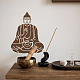MAYJOYDIY US 1 Set Buddhist PET Hollow Out Drawing Painting Stencils DIY-MA0001-97-7