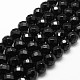 Natural Black Onyx Beads Strands G-D840-23-6mm-1