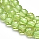 Chapelets de perles en péridot naturel G-K305-02-C-3