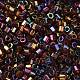 Electroplate Glass Seed Beads SEED-S042-23B-01-3