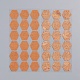 Etiquetas adhesivas de corcho con forma hexagonal DIY-WH0163-93A-2