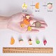 39 Pieces Fruit Resin Charm Pendant Imitation Fruit Charm Hanging Pendant Mixed Shape for Jewelry Necklace Earring Making Crafts JX345A-2