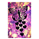 Наборы алмазной живописи с рисунком бабочки своими руками WICR-PW0001-41F-1