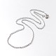 316 Surgical Stainless Steel Cable Chain Necklaces NJEW-JN01047-04-1