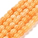 Chapelets de perles en corail synthétique&nbsp;CORA-L046-B02-1