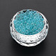 Fai da te 3 decorazione di arte del chiodo d mini perle di vetro MRMJ-N028-001B-B09-3