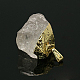 Natural Crystal Pendants G-C089-1RG-2