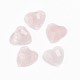 Cabochons de quartz rose naturel G-F680-H03-B-1