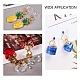 Plastic Clip-on Earring Findings KY-P007-F01-7