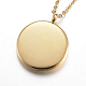 304 Stainless Steel Pendant Necklaces STAS-K180-23G-06-2