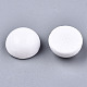 Sprühlackierte weiße Holz-Cabochons&nbsp;X1-WOOD-TAC0001-23A-3