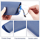 Nbeads 6Pcs 6 Colors Portable Small Eyeglasses Pouch AJEW-NB0001-57-5