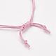Bracelets en corde de coton ciré BJEW-JB02749-04-3