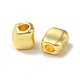 Cuboid Alloy Beads FIND-G066-02G-2
