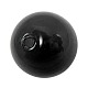 Mano soffiato tonde globo di vetro perline BLOW-D006-16mm-01-1