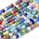 Imitation Jade Glass Beads Strands GLAA-E415-02-1
