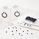 Sunnyclue 1 boîte de 300 pièces de 3 styles de perles Tila de 5 x 5 mm SEED-SC0001-06-4