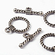 Tibetan Style Alloy Toggle Clasps X-EA9138Y-NF-3