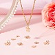 SUPERFINDINGS 24Pcs 6 Style Brass Charms KK-FH0003-86-4