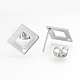 304 Stainless Steel Stud Earring Findings STAS-Q223-07A-3