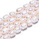 Natural Cultured Freshwater Pearl Beads Strands PEAR-N012-09E-3