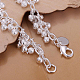 Exquisite Brass Grape Charm Bracelets For Women BJEW-BB12592-2