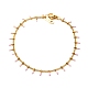 304 ensemble de colliers et bracelets en acier inoxydable émaillé gourmette SJEW-JS01218-3