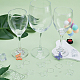Санниклю набор для изготовления шармов для пустых бокалов своими руками DIY-SC0023-62A-4