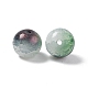 Perle di vetro crackle trasparente GLAA-P029-04-2