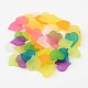 Mixed Transparent Forsted Leaf Acrylic Charms X-PL591-3